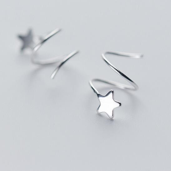 Star Helix Earring