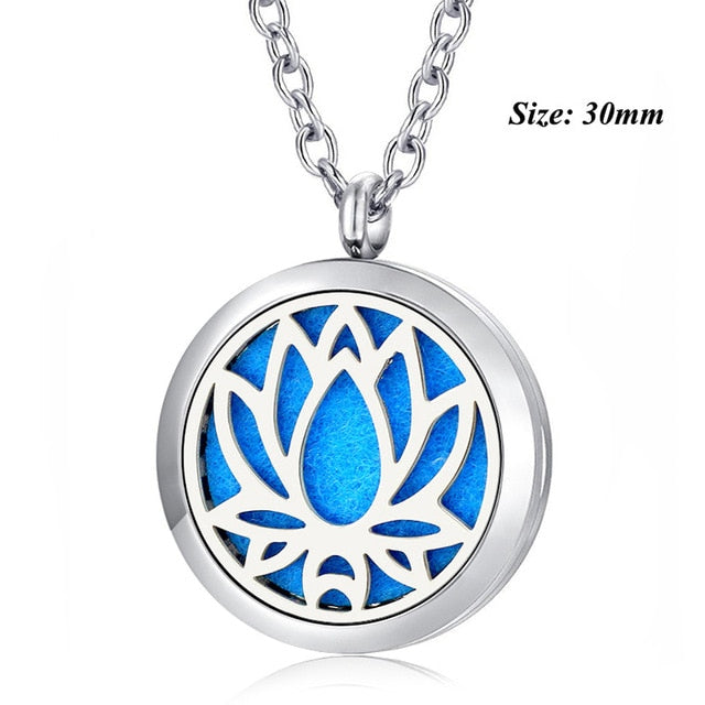 Bliss Aromatherapy Locket Necklace